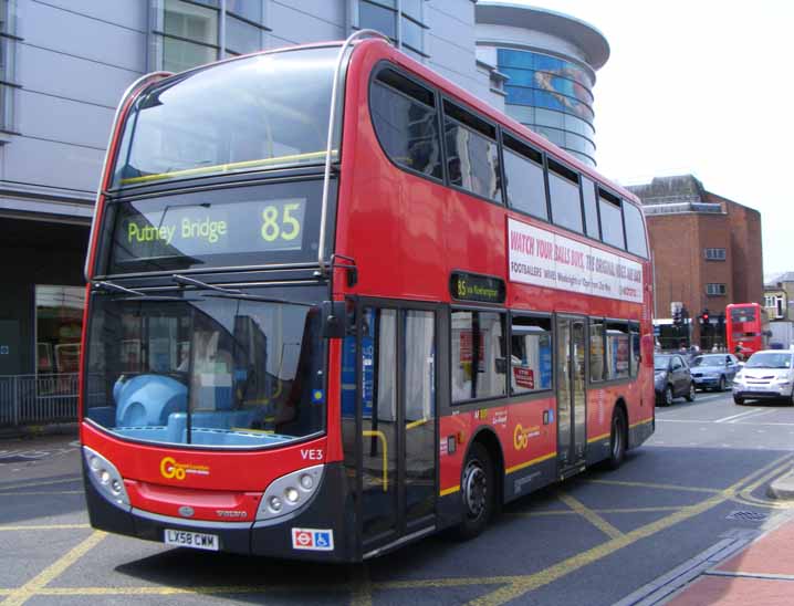 Go-Ahead London Volvo B9TL Alexander Dennis Enviro400 VE3